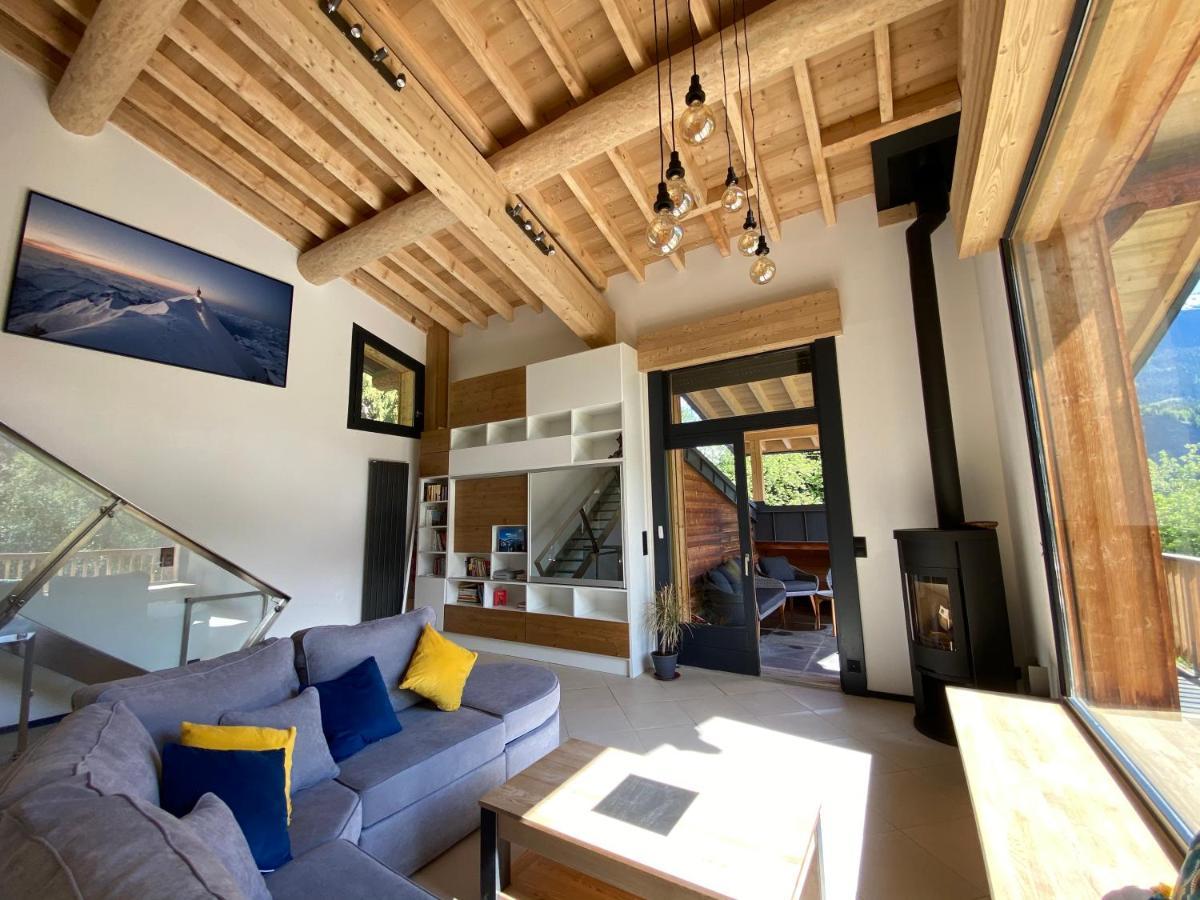 Chambres D'Hotes - B&B - Chalet Mountain Vibes Les Houches Exterior foto
