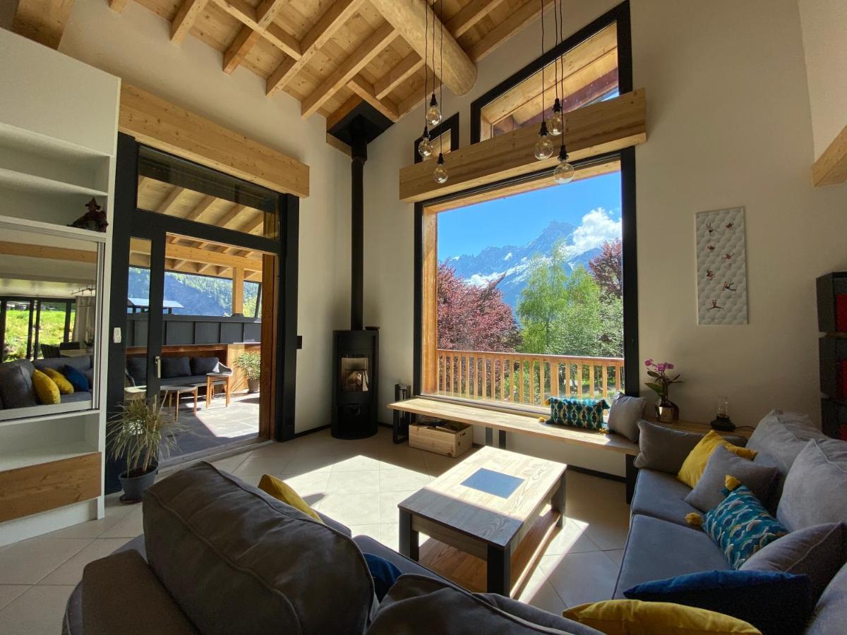 Chambres D'Hotes - B&B - Chalet Mountain Vibes Les Houches Exterior foto