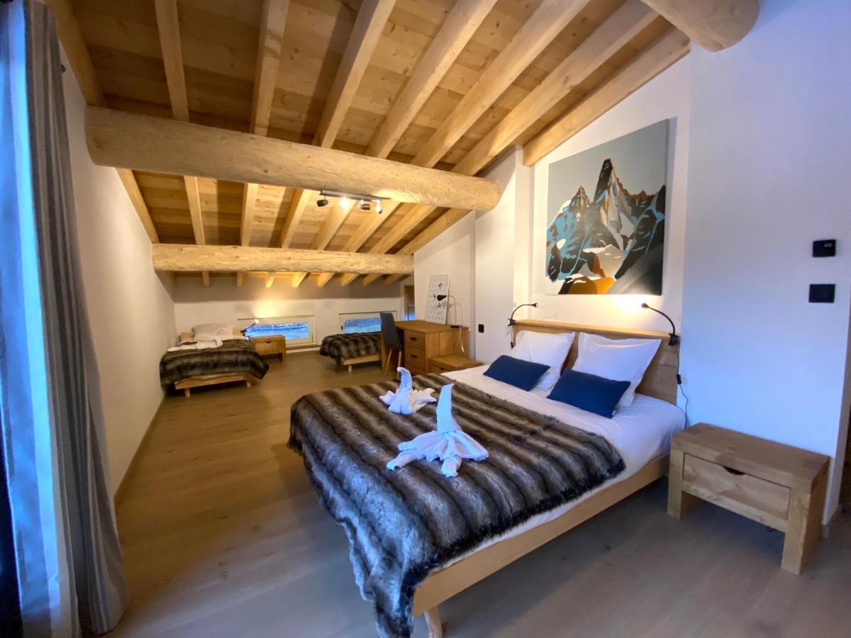 Chambres D'Hotes - B&B - Chalet Mountain Vibes Les Houches Exterior foto