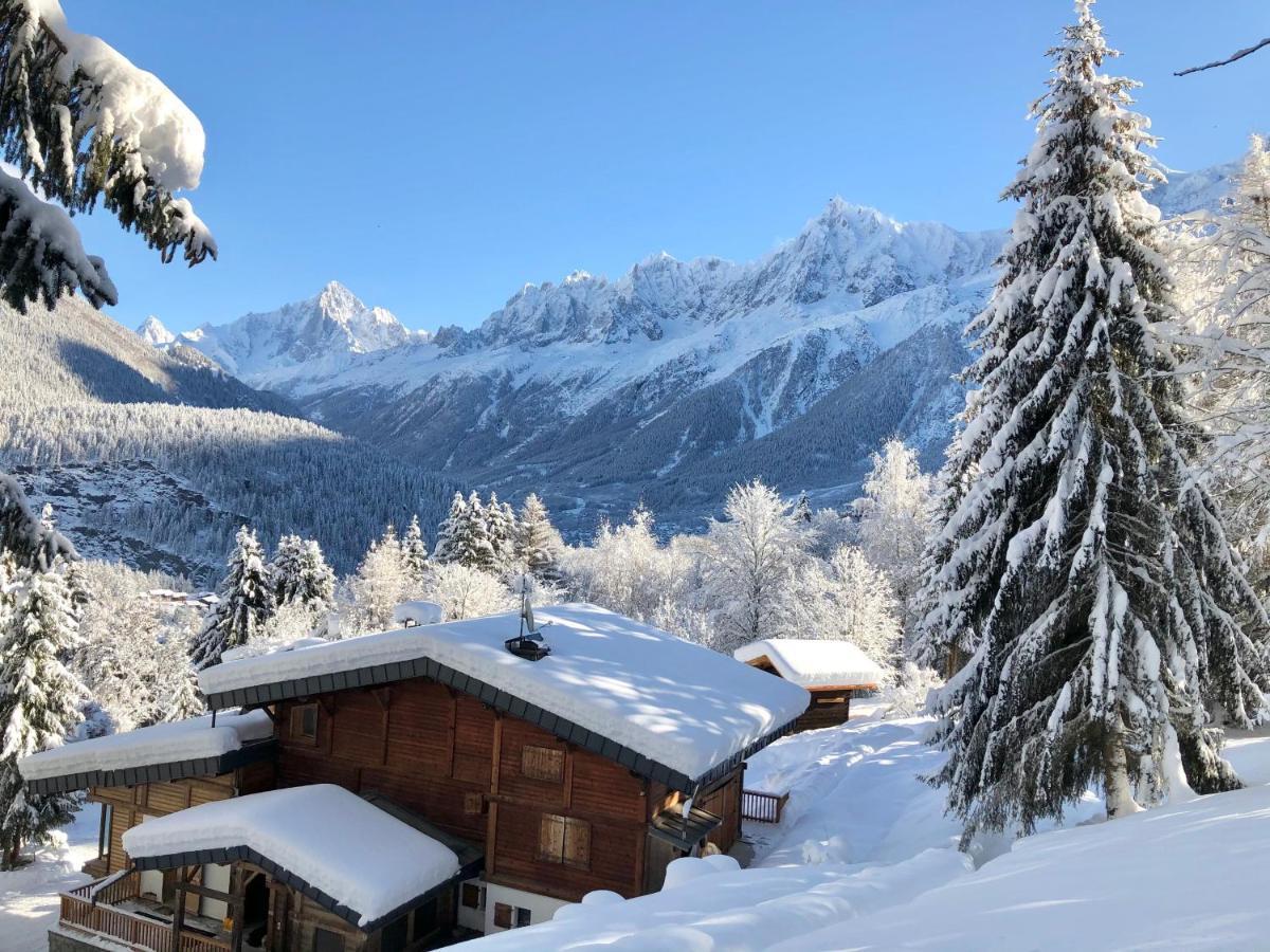 Chambres D'Hotes - B&B - Chalet Mountain Vibes Les Houches Exterior foto