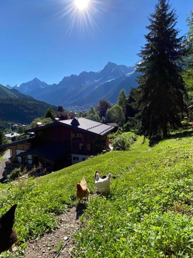 Chambres D'Hotes - B&B - Chalet Mountain Vibes Les Houches Exterior foto