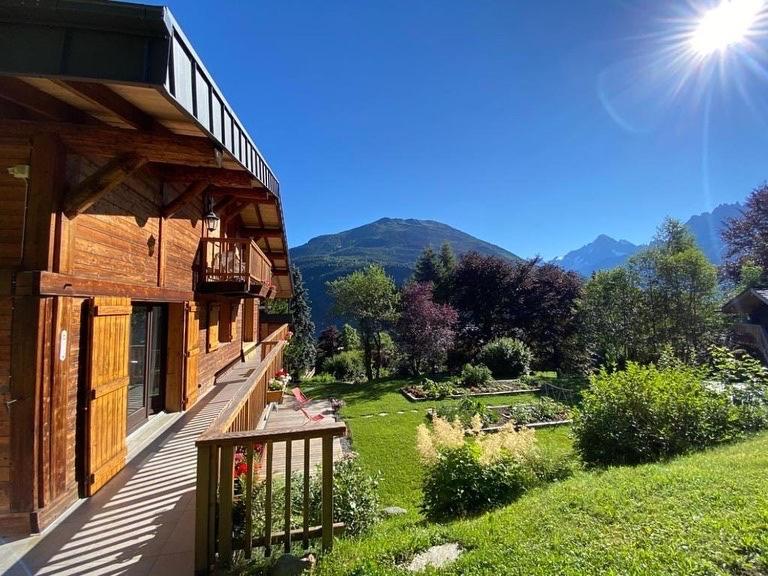 Chambres D'Hotes - B&B - Chalet Mountain Vibes Les Houches Exterior foto