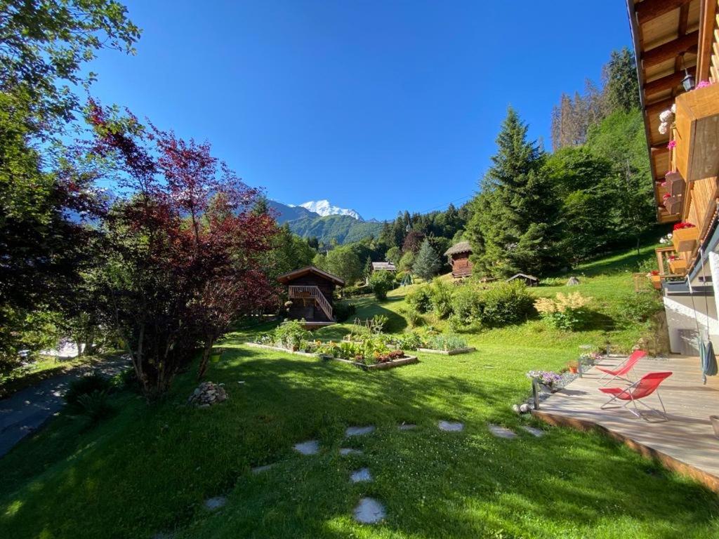Chambres D'Hotes - B&B - Chalet Mountain Vibes Les Houches Exterior foto