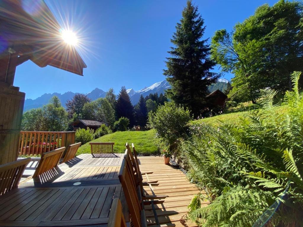 Chambres D'Hotes - B&B - Chalet Mountain Vibes Les Houches Exterior foto