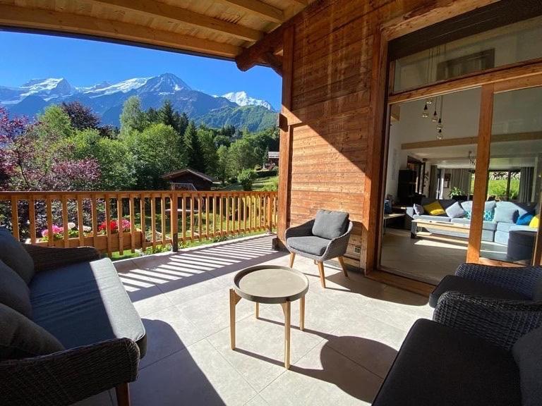 Chambres D'Hotes - B&B - Chalet Mountain Vibes Les Houches Exterior foto